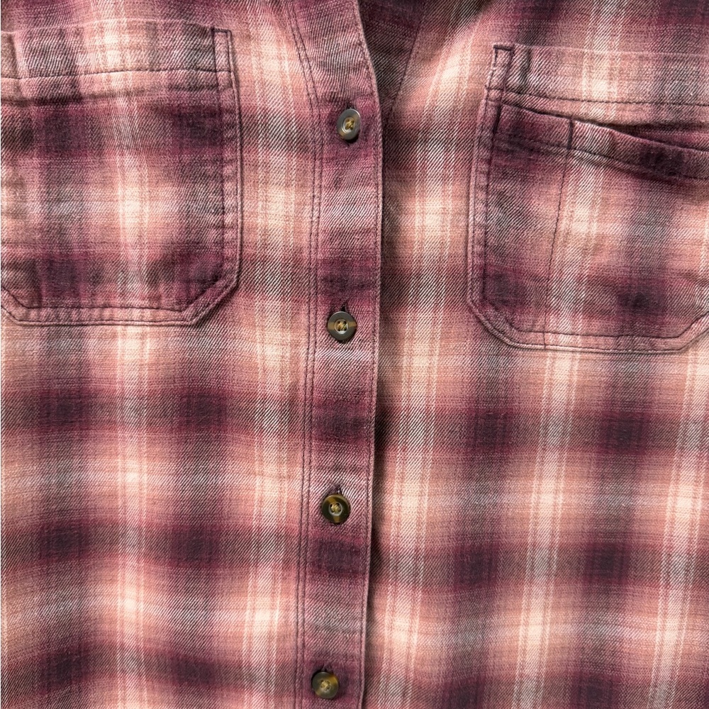 Women’s | Carhartt Rugged Flex Hamilton Shirt, Red Plaid | Large - Picture 7 of 8